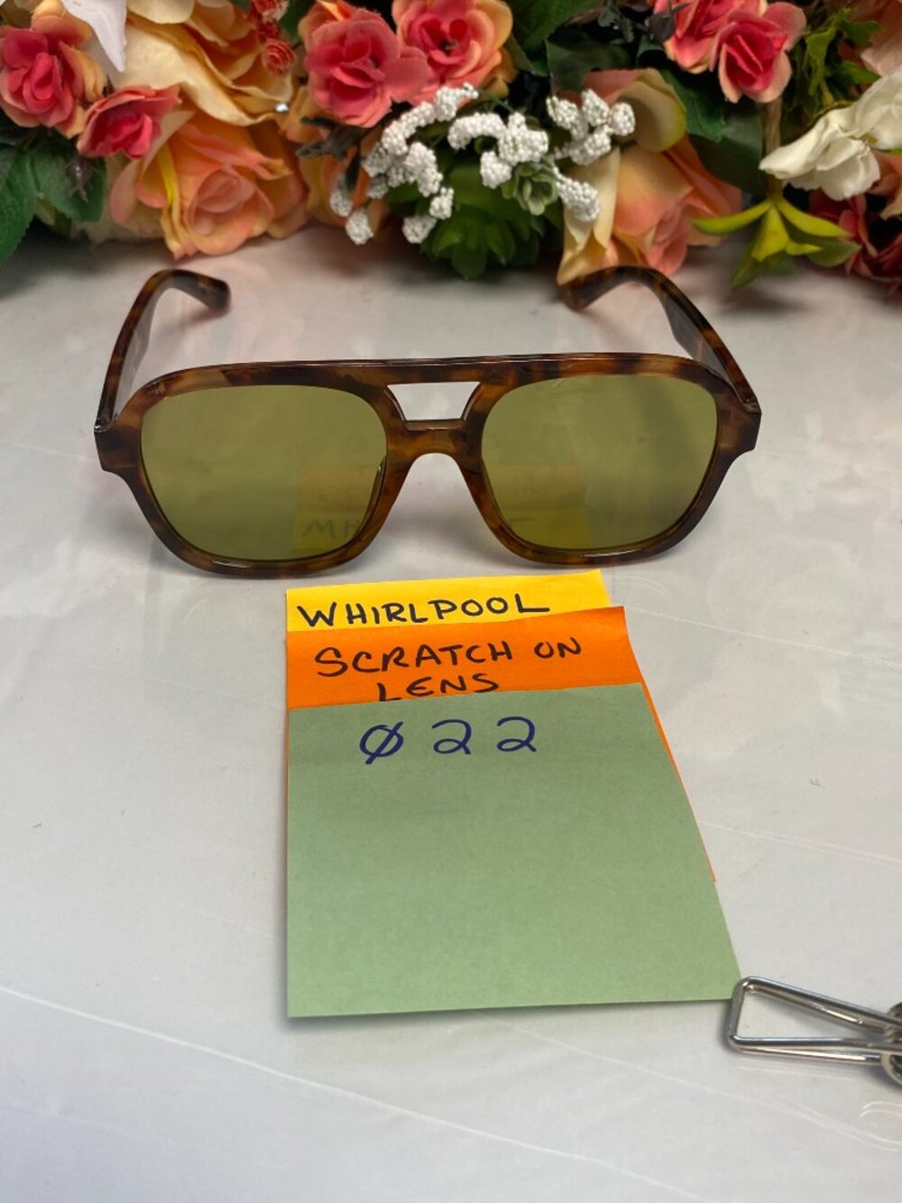 AIRE Sunglasses IMPERFECT Exact Pair Shown WHIRLPOOL 022
